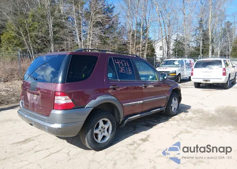 1999 Mercedes-Benz Ml 320 из США, поврежденный, VIN 4JGAB54E1XA054831